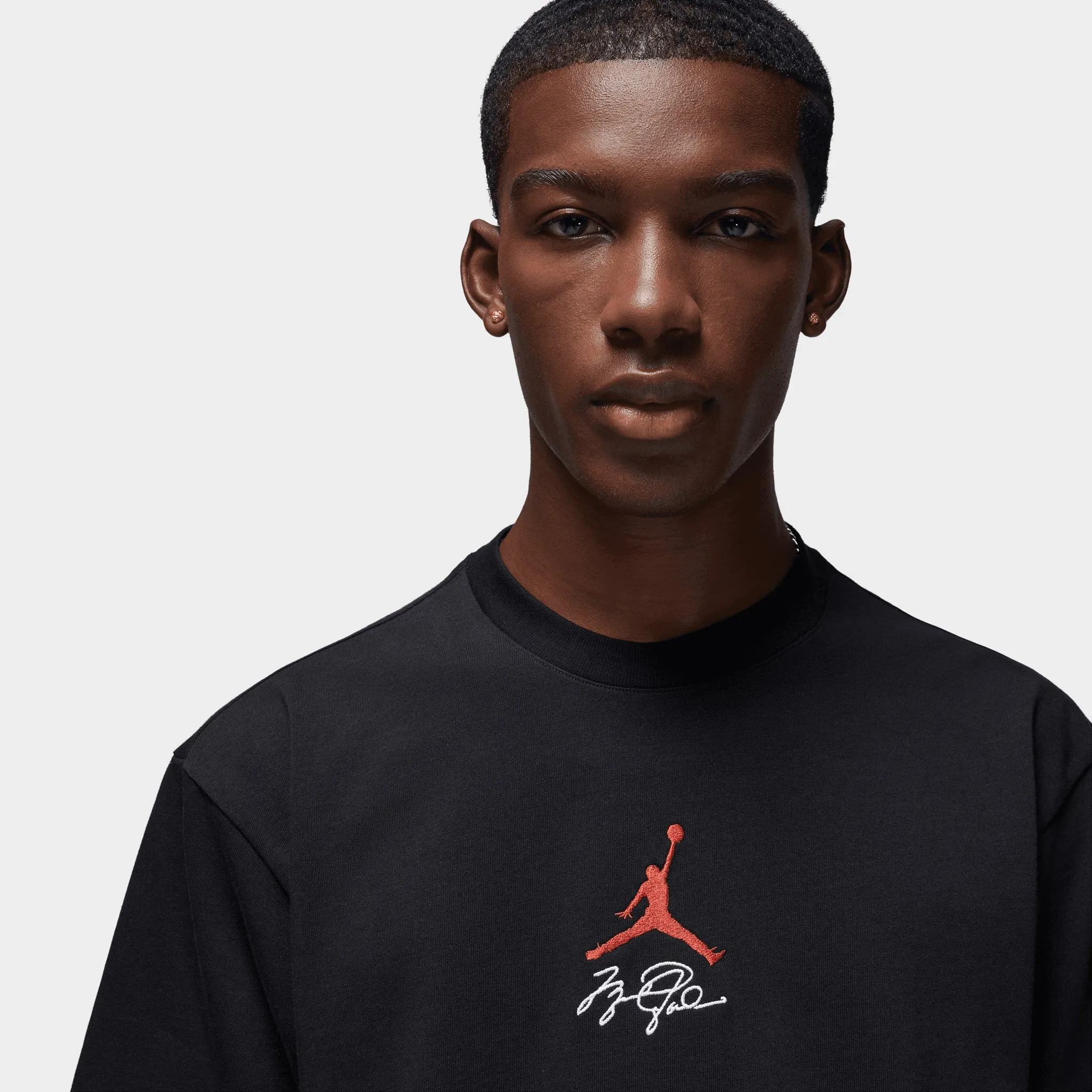 Jordan Flight MVP 85 T-shirt Black / White - Dune Red sold by JD Sports product image thumbnail 3