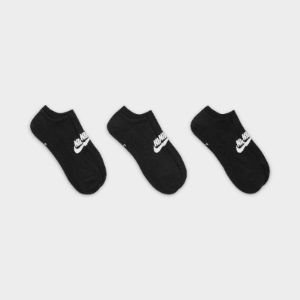 Nike Everyday Essential No-Show Socks - 3 Pack / Black sold by JD Sports