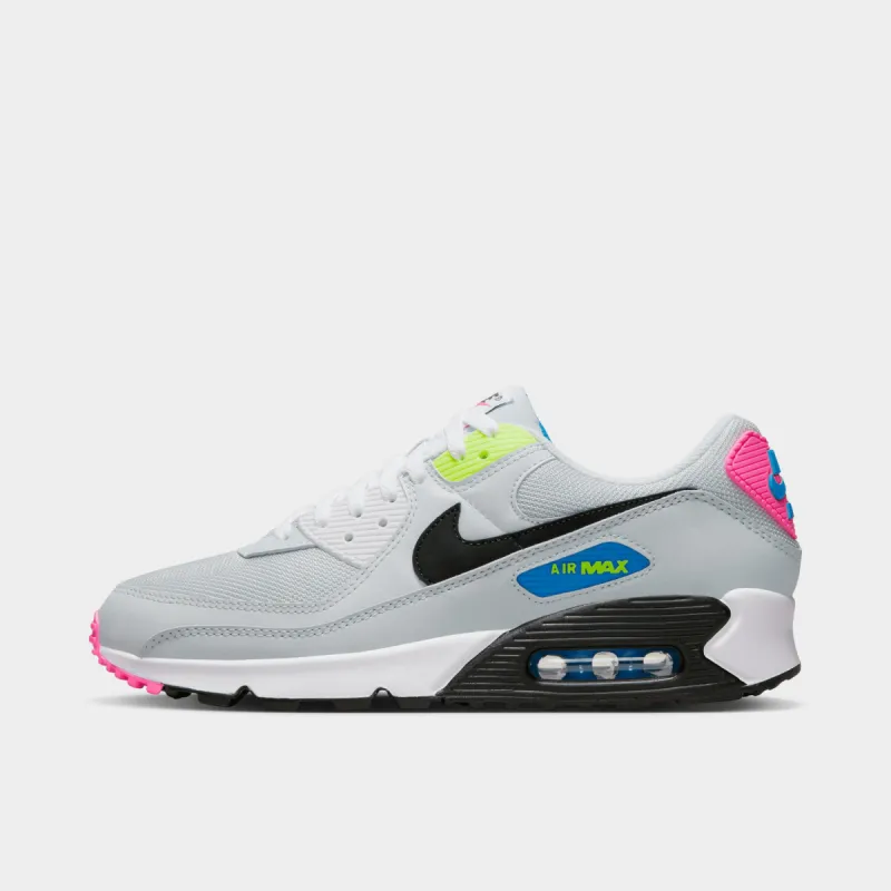 Nike Air Max 90 Pure Platinum / Black - Pink Blast sold by JD Sports