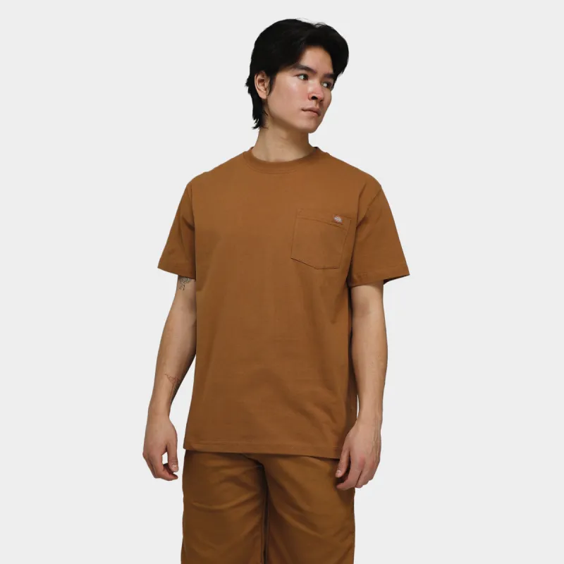 Dickies Heavyweight Crewneck T-shirt / Brown Duck sold by JD Sports