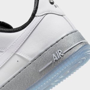 Nike Women's Air Force 1 `07 SE White / White - Metallic Silver sold by JD Sports