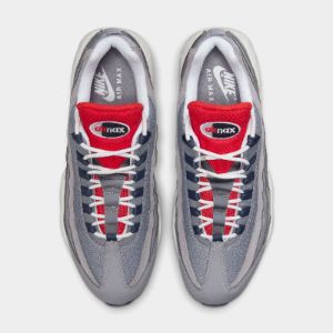 Nike Air Max 95 Cement Grey / Chile Red - Summit White sold by JD Sports