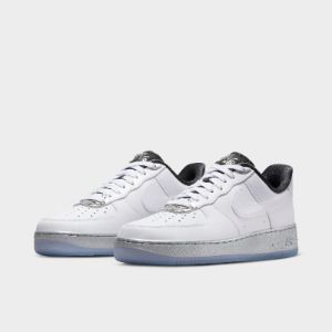 Nike Women's Air Force 1 `07 SE White / White - Metallic Silver sold by JD Sports