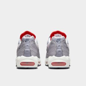 Nike Air Max 95 Cement Grey / Chile Red - Summit White sold by JD Sports