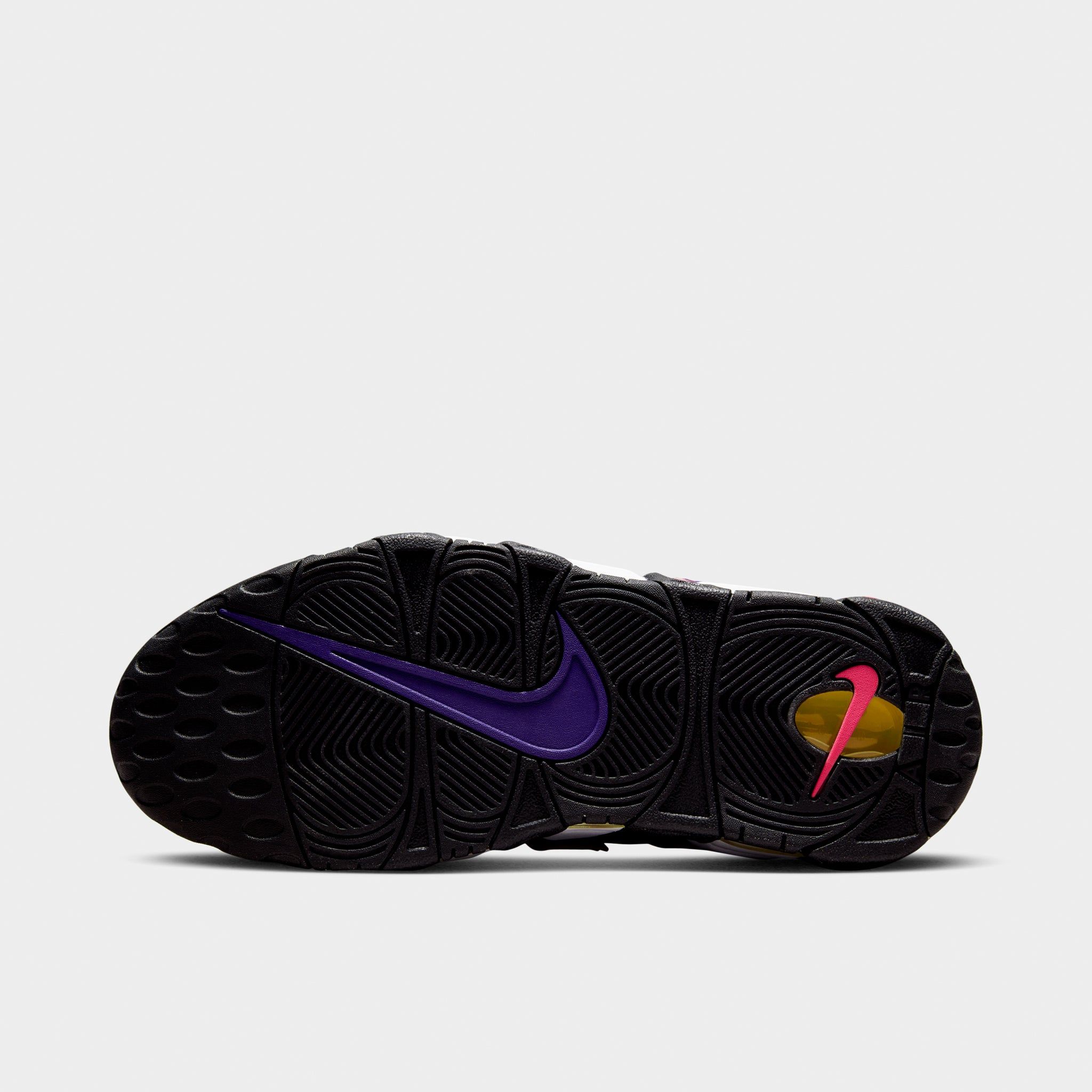 Nike Air More Uptempo ‘96 Black / Multi-colour - Court Purple sold by JD Sports product image thumbnail 7