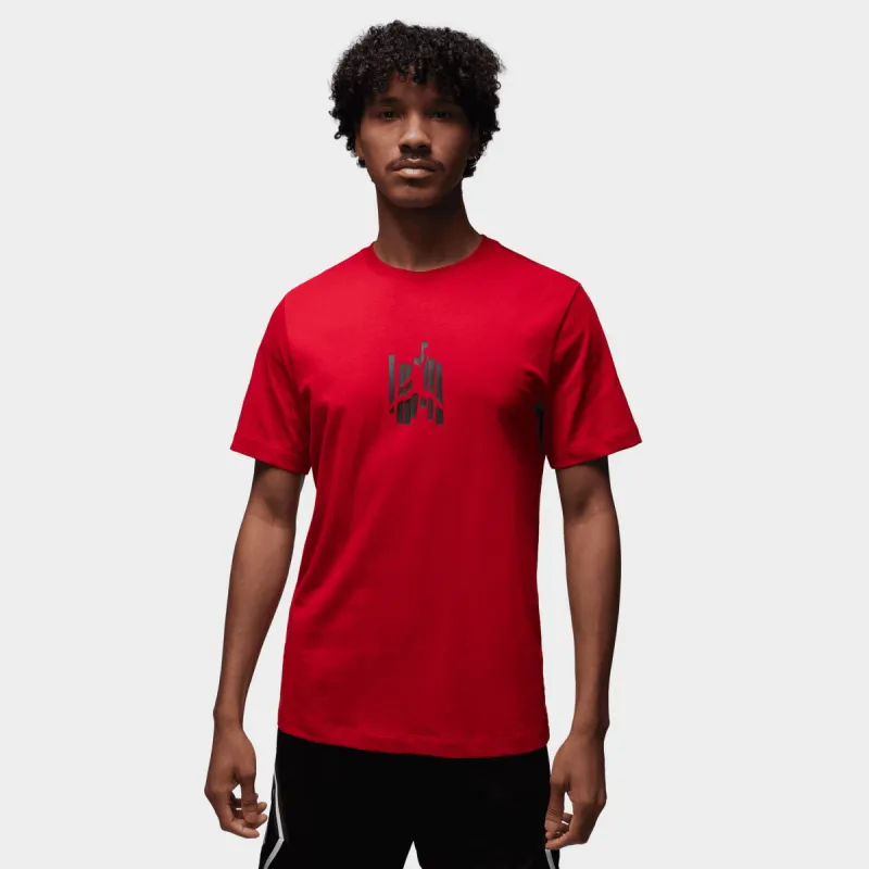 Jordan Brand Graphic T-shirt Gym Red / Black sold by JD Sports