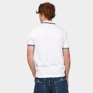Fred Perry Twin Tipped Shirt White / Black - Black sold by JD Sports