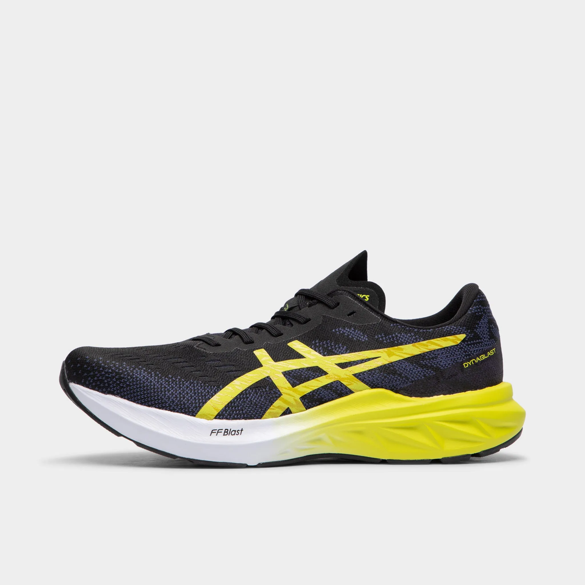 ASICS Dynablast 3 Black / Lime Zest sold by JD Sports