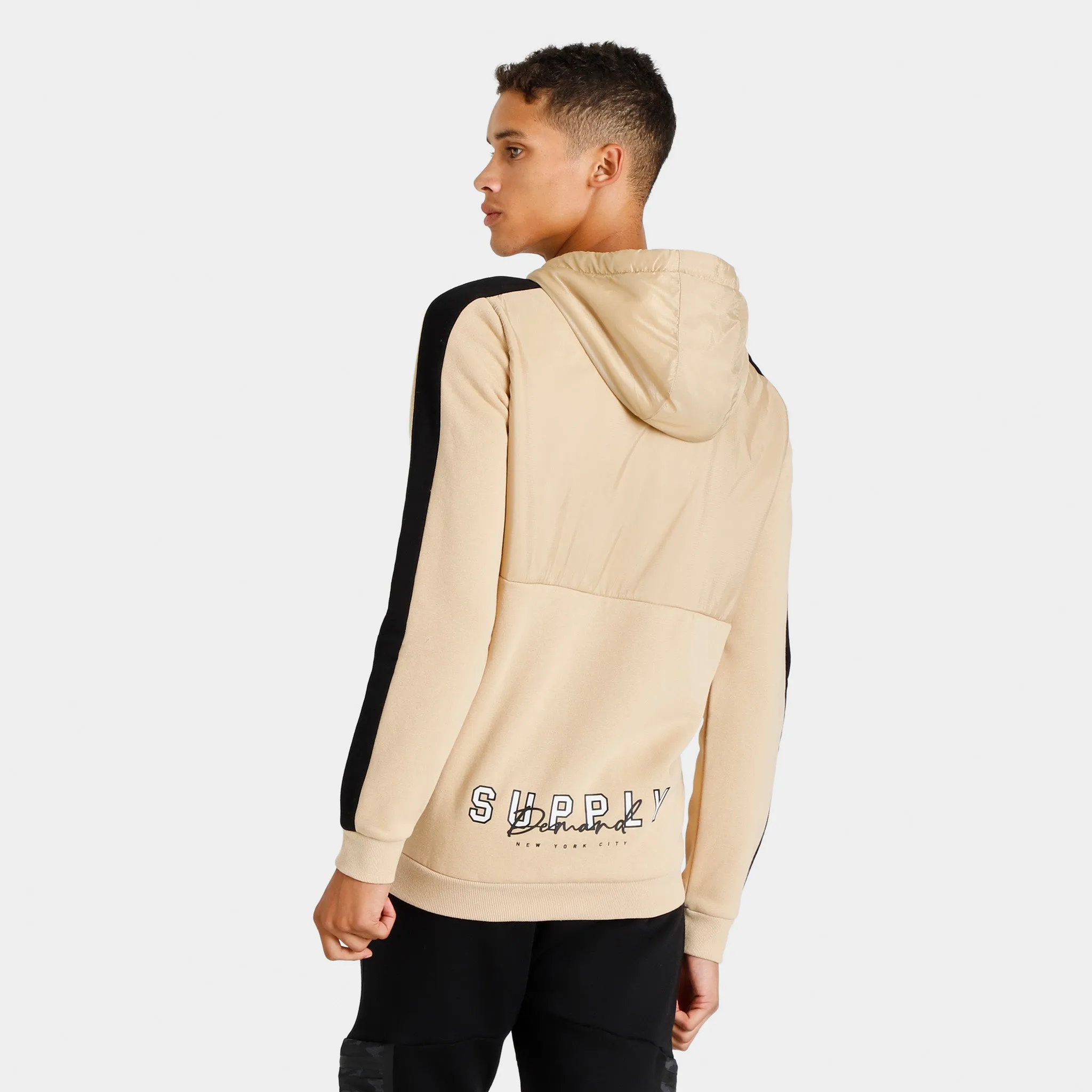 Supply & Demand Illusion Pullover Hoodie / Tan sold by JD Sports product image thumbnail 2