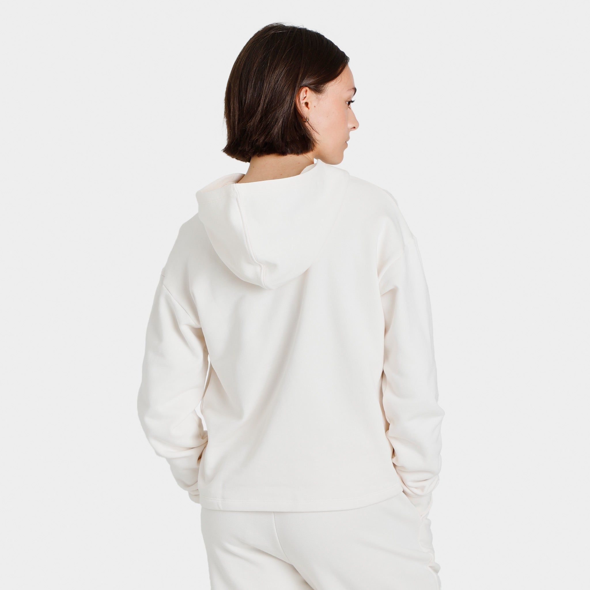 adidas Originals Women’s Cropped Pullover Hoodie / Chalk White sold by JD Sports product image thumbnail 2