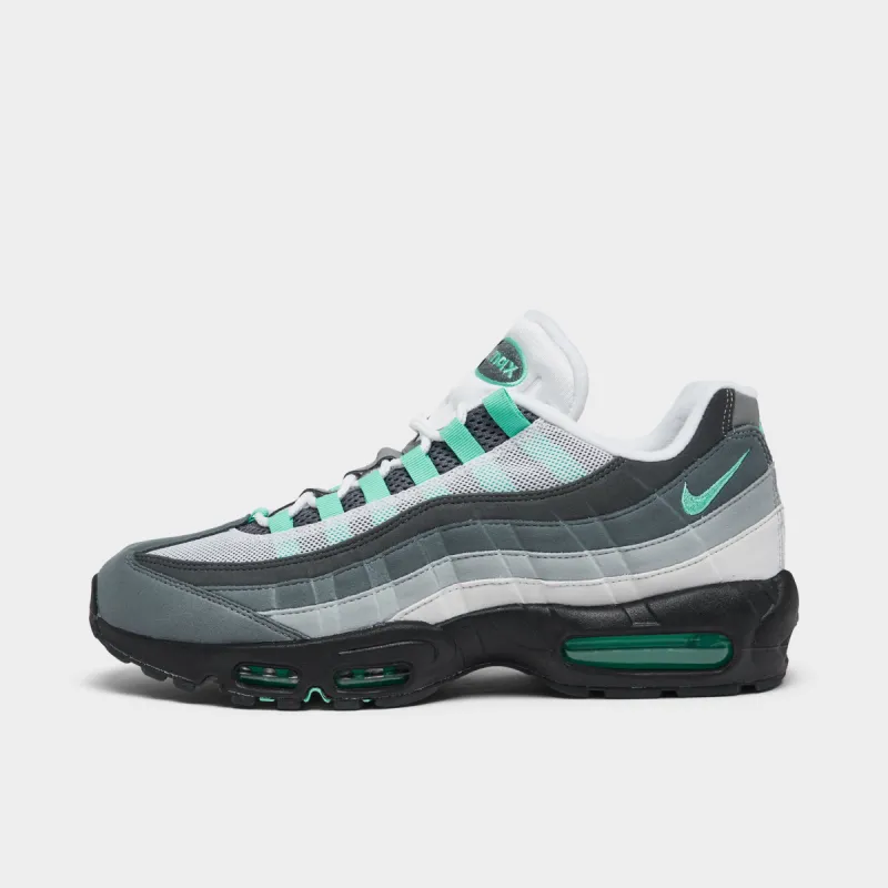 Nike Air Max 95 White / Hyper Turqouise - Iron Grey sold by JD Sports