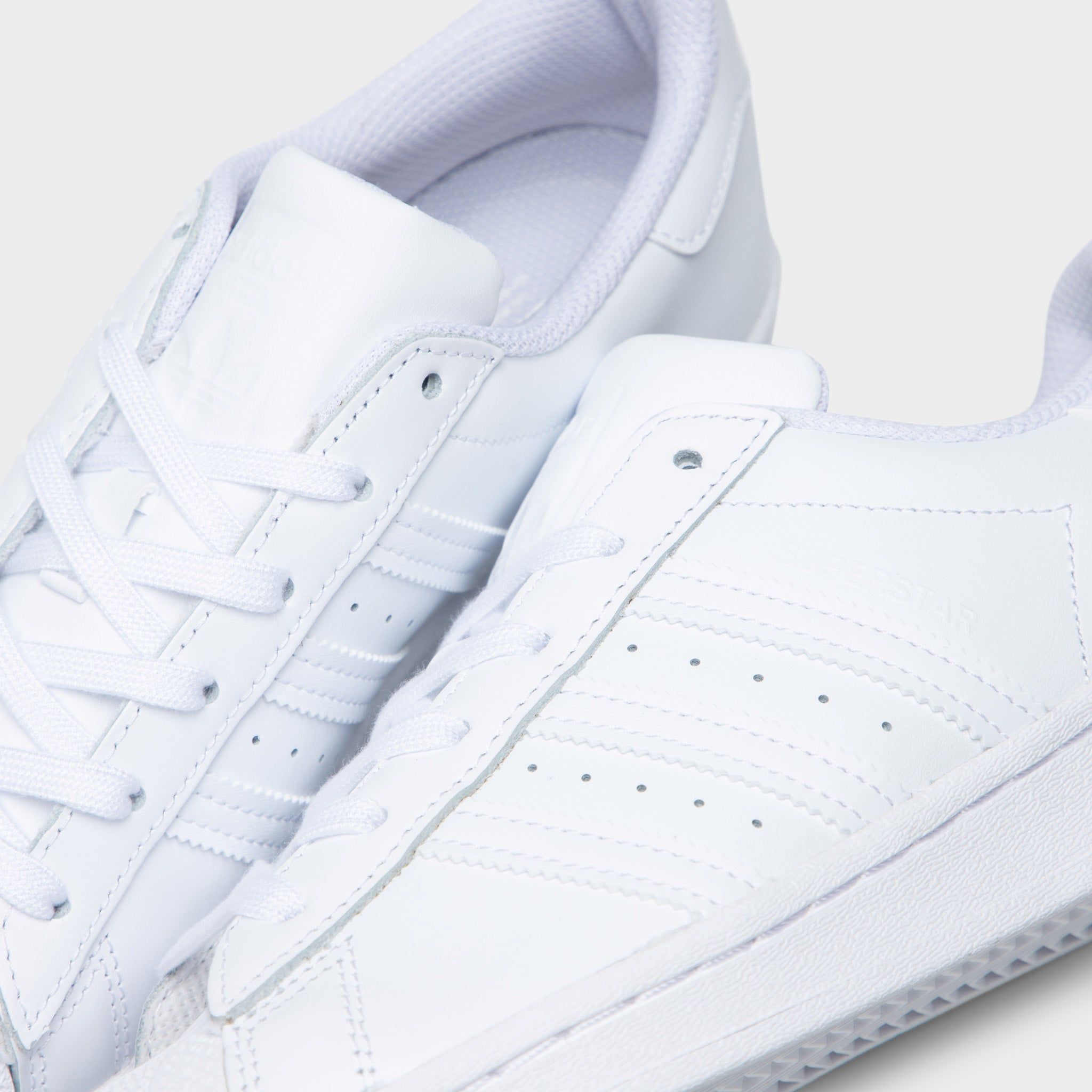 adidas Originals Women’s Superstar Cloud White / Cloud White - Cloud White sold by JD Sports product image thumbnail 3