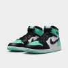 Jordan 1 Retro High OG White / Black - Green Glow sold by JD Sports