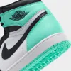 Jordan 1 Retro High OG White / Black - Green Glow sold by JD Sports
