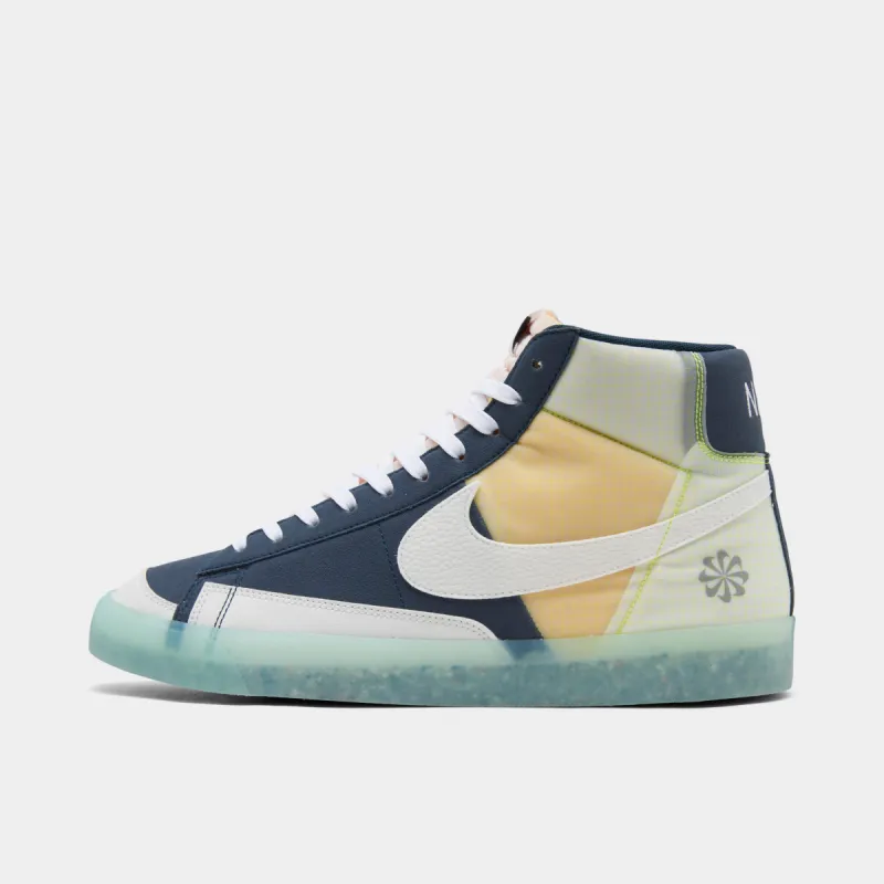 Nike Blazer Mid '77 Armory Navy / White - Summit White sold by JD Sports