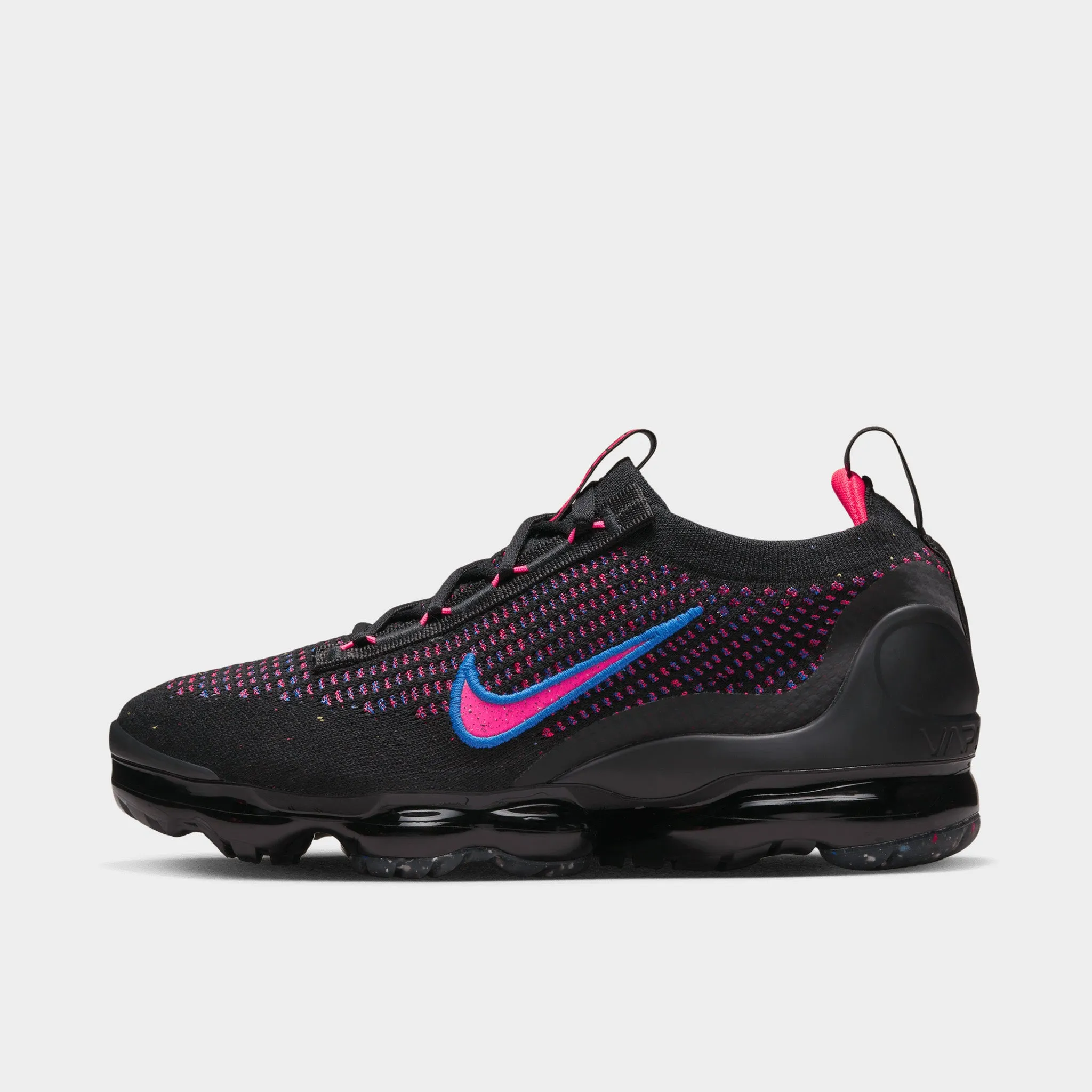 Nike Women's Air VaporMax 2021 FK Black / Hyper Pink - Racer Blue sold by JD Sports