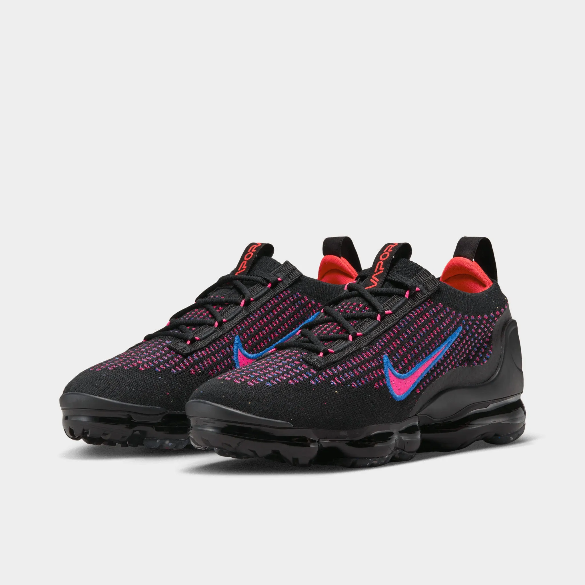 Nike Women's Air VaporMax 2021 FK Black / Hyper Pink - Racer Blue sold by JD Sports product image thumbnail 2