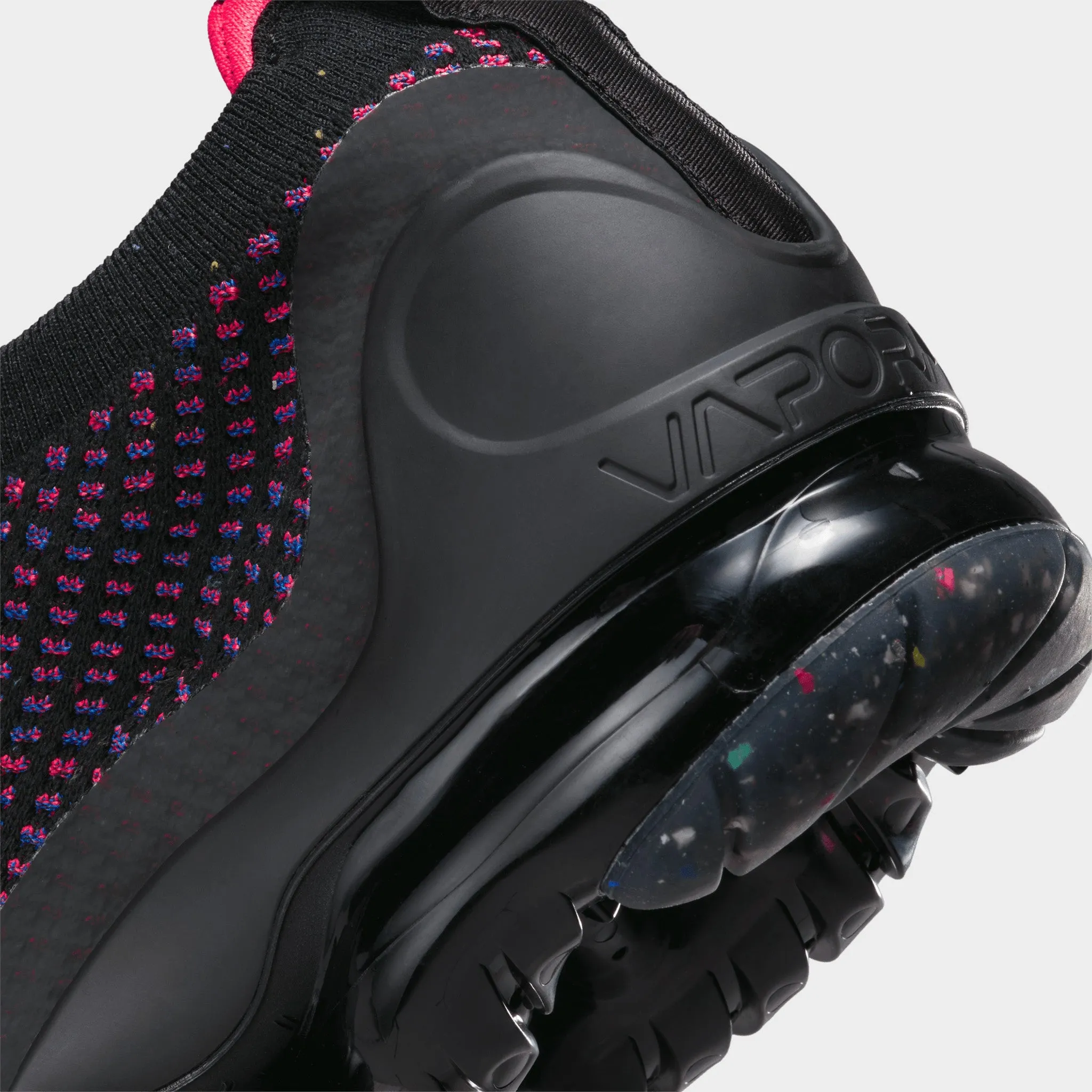 Nike Women's Air VaporMax 2021 FK Black / Hyper Pink - Racer Blue sold by JD Sports product image thumbnail 3
