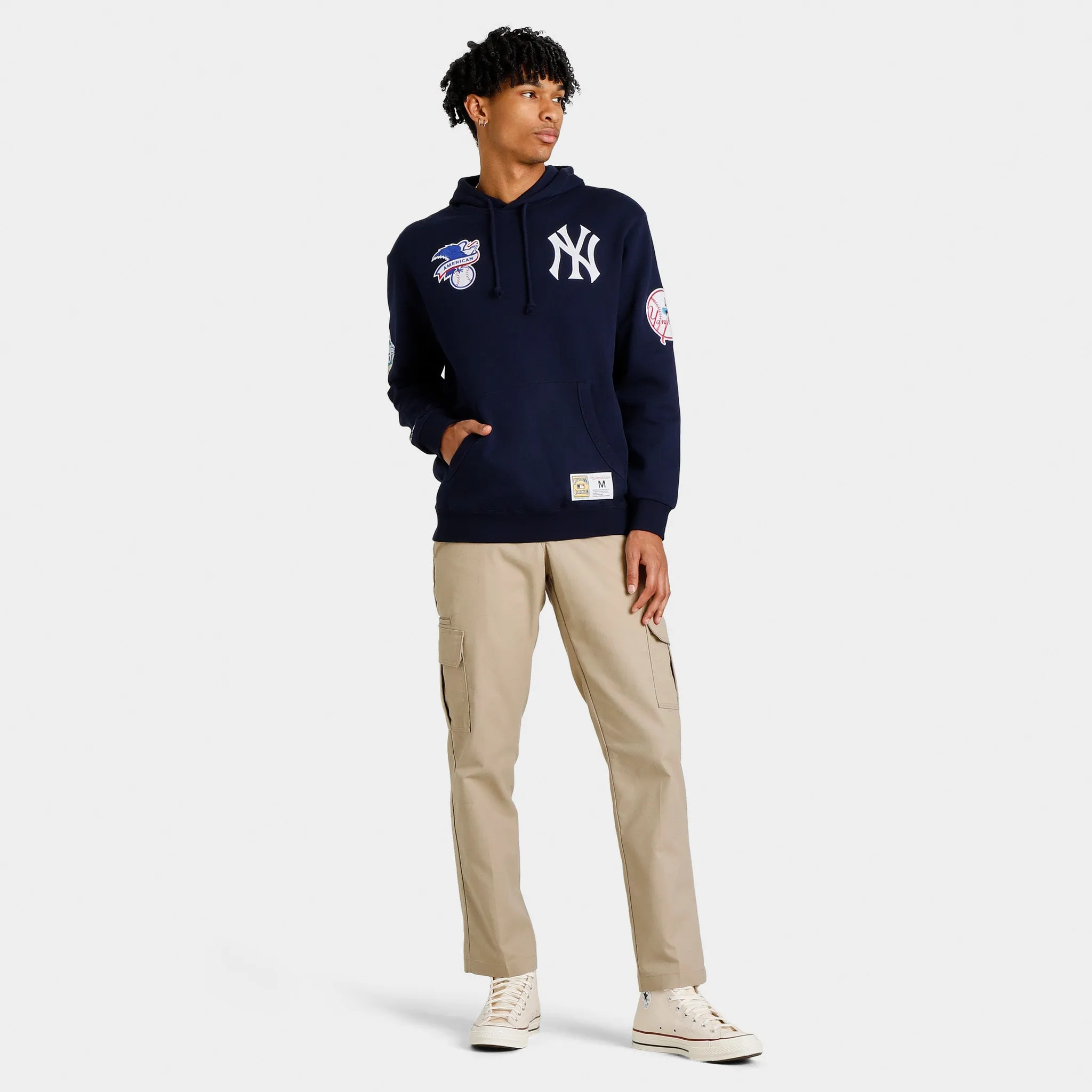 Mitchell & Ness Yankees City Collection Pullover Hoodie / Navy sold by JD Sports product image thumbnail 5