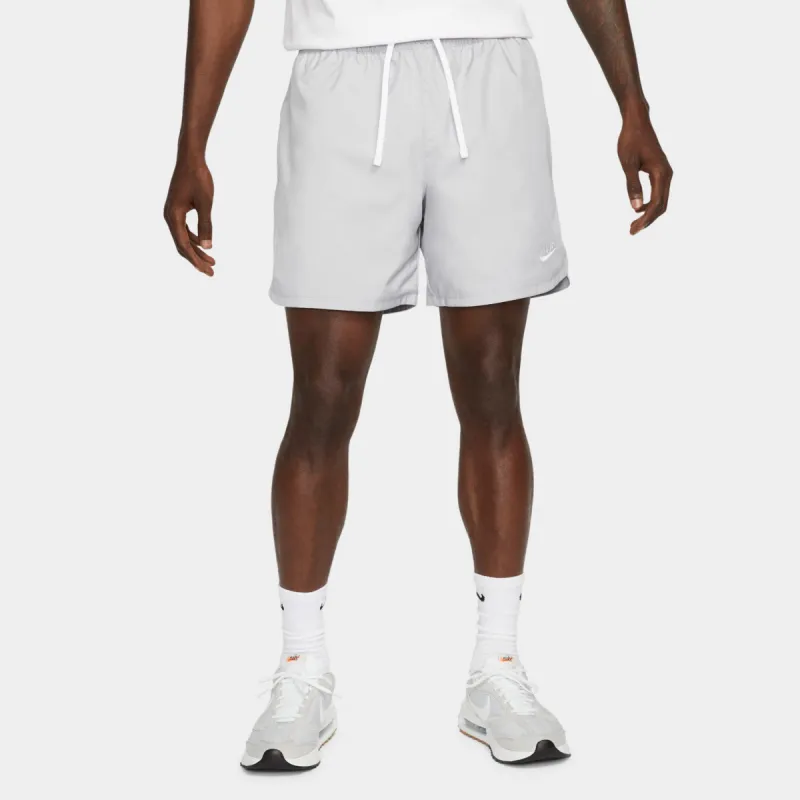 Nike Sport Essentials Woven Lined Flow Shorts Light Smoke Grey / White sold by JD Sports