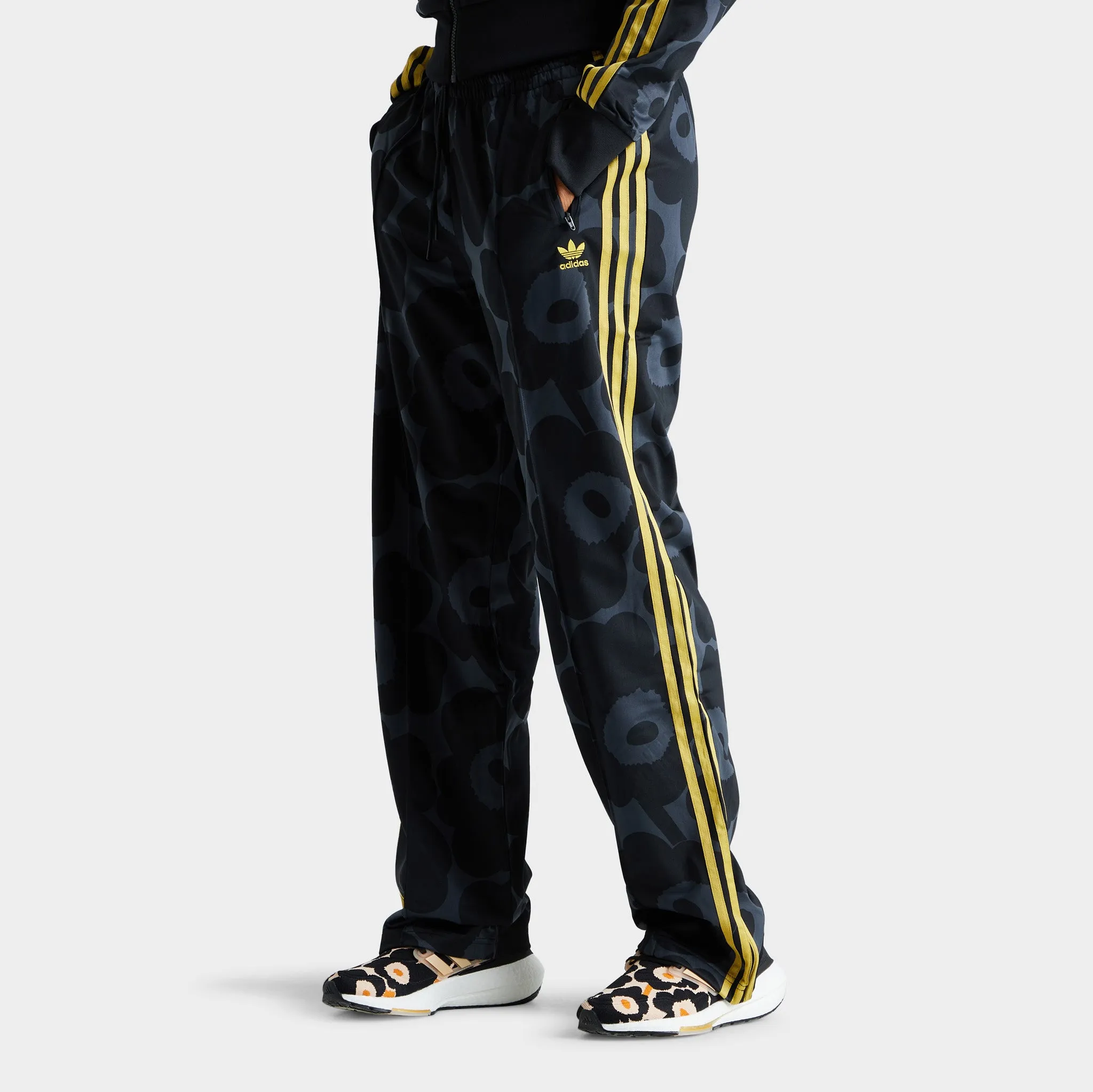 adidas Originals x Marimekko Women's Firebird Track Pants Black / Carbon sold by JD Sports product image thumbnail 5
