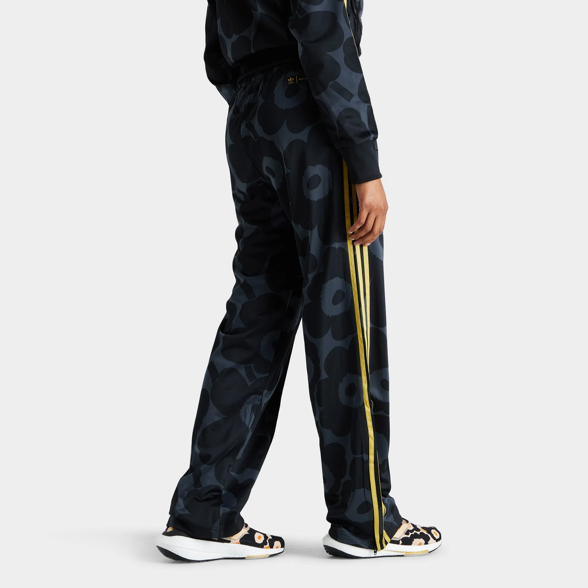 adidas Originals x Marimekko Women's Firebird Track Pants Black / Carbon sold by JD Sports product image thumbnail 4