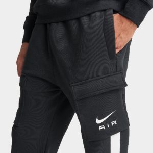 Nike Air Fleece Cargo Pants Black / Summit White sold by JD Sports