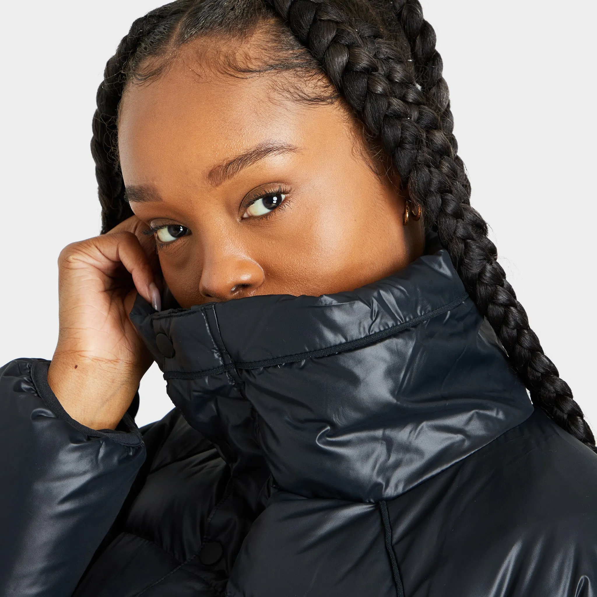 Jordan Women's Flight Puffer Jacket / Black sold by JD Sports product image thumbnail 3