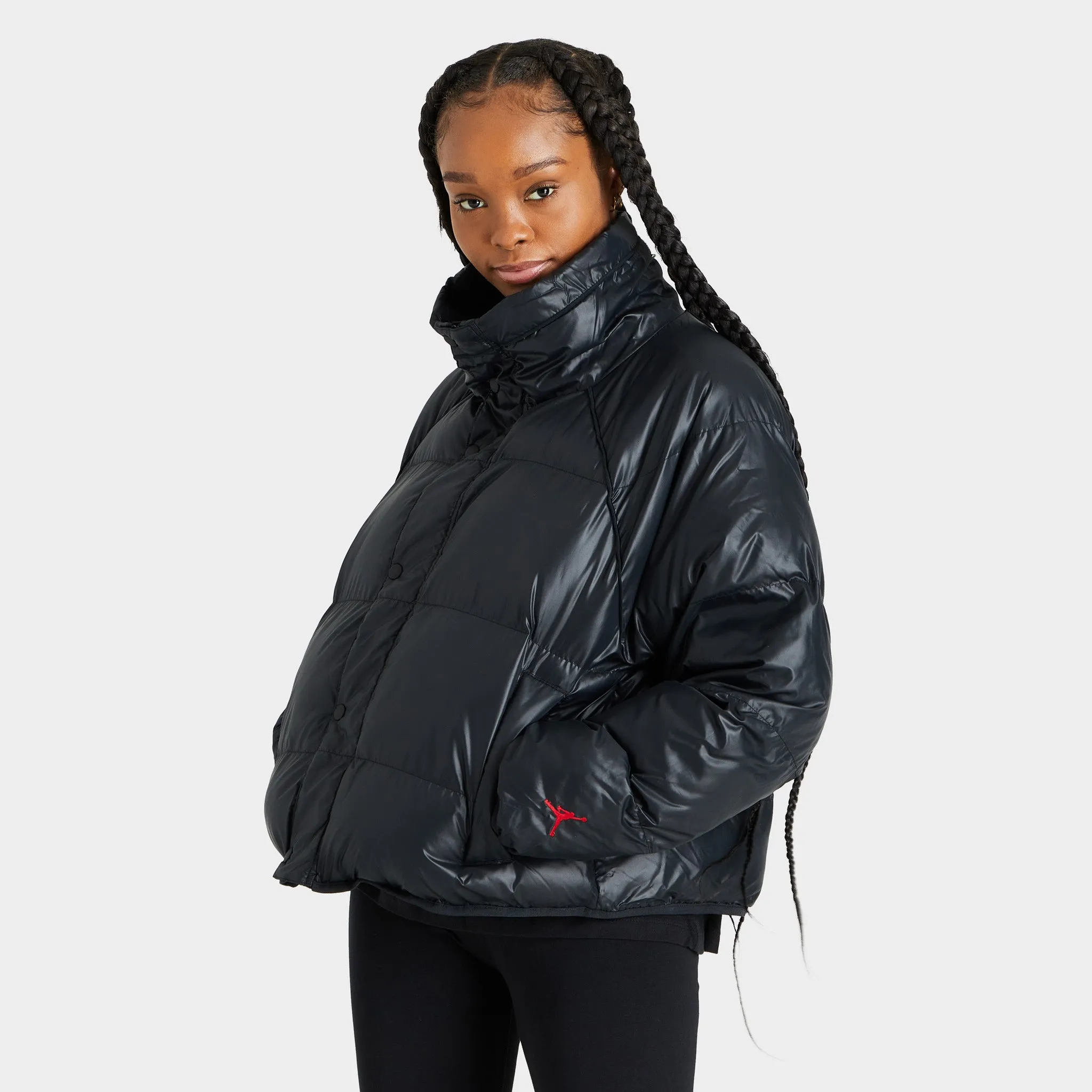Jordan Women's Flight Puffer Jacket / Black sold by JD Sports