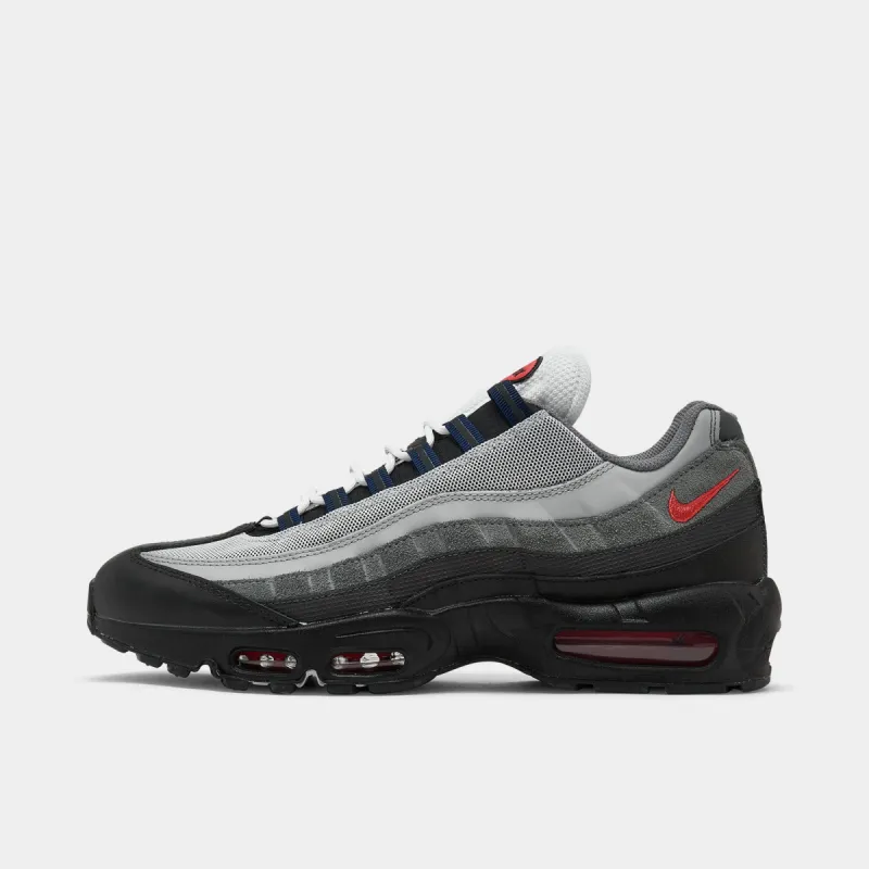 Nike Air Max 95 Black / Track Red - Anthracite sold by JD Sports