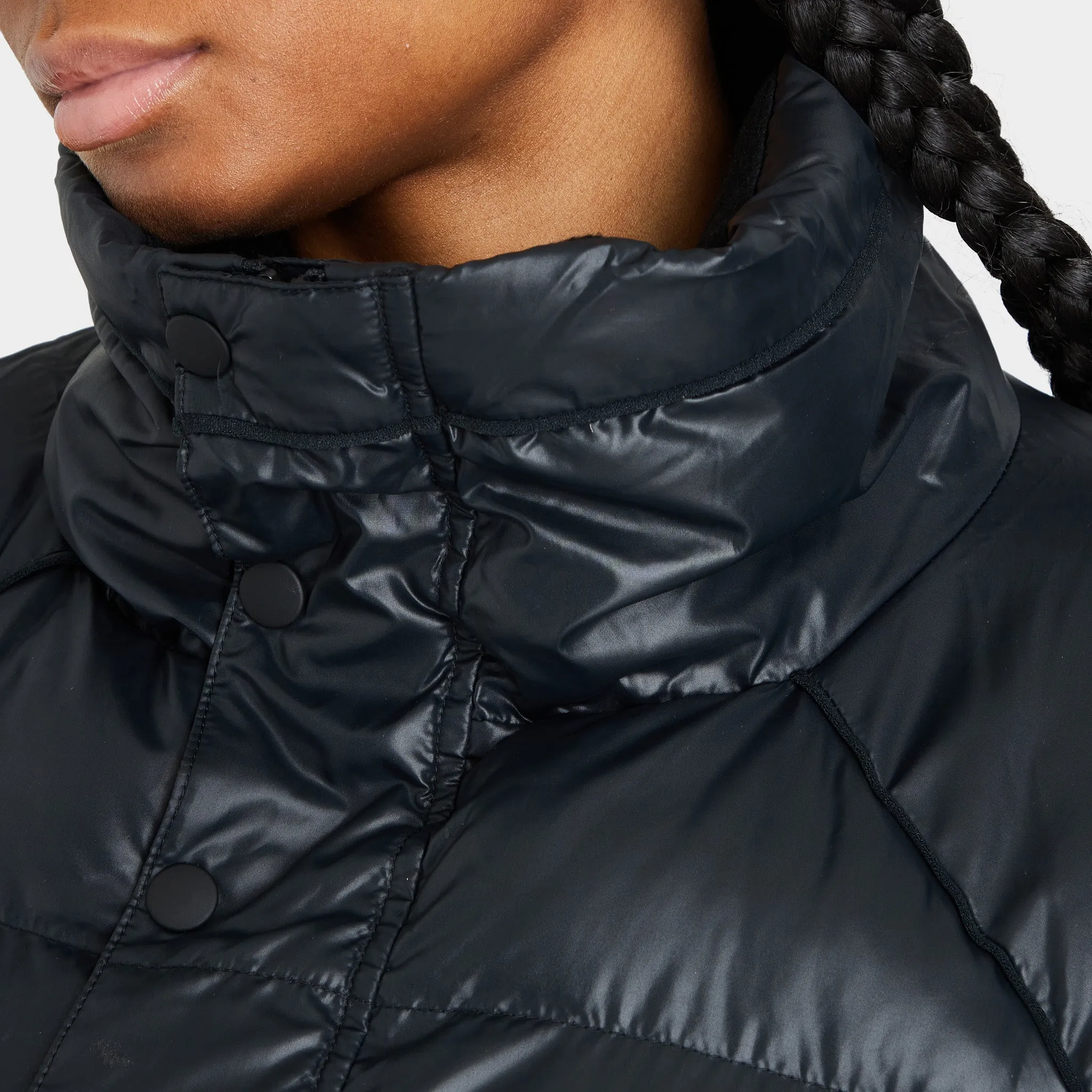 Jordan Women's Flight Puffer Jacket / Black sold by JD Sports product image thumbnail 4