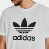 adidas Originals Trefoil T-shirt White / Black sold by JD Sports