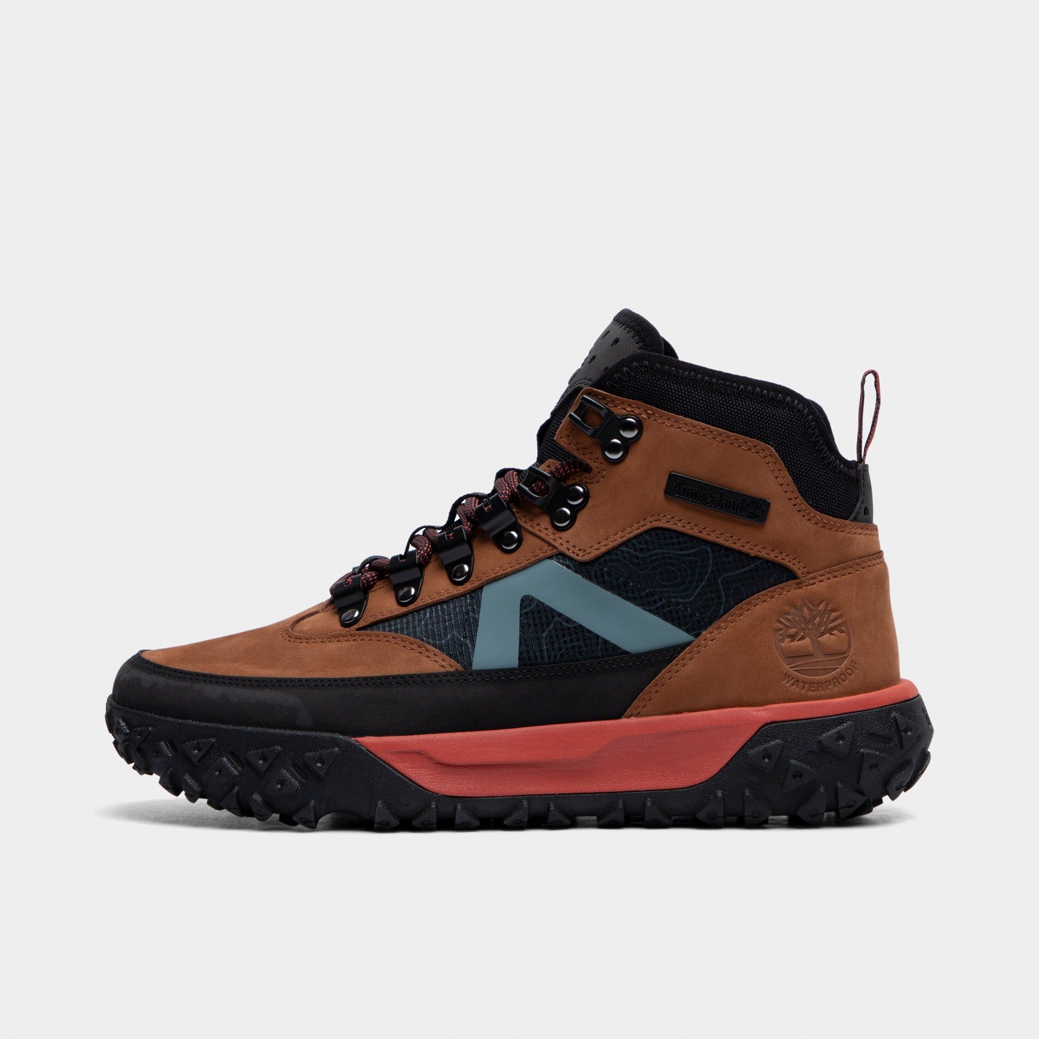 Timberland GreenStride Motion 6 Waterproof Boot / Rust Nubuck sold by JD Sports