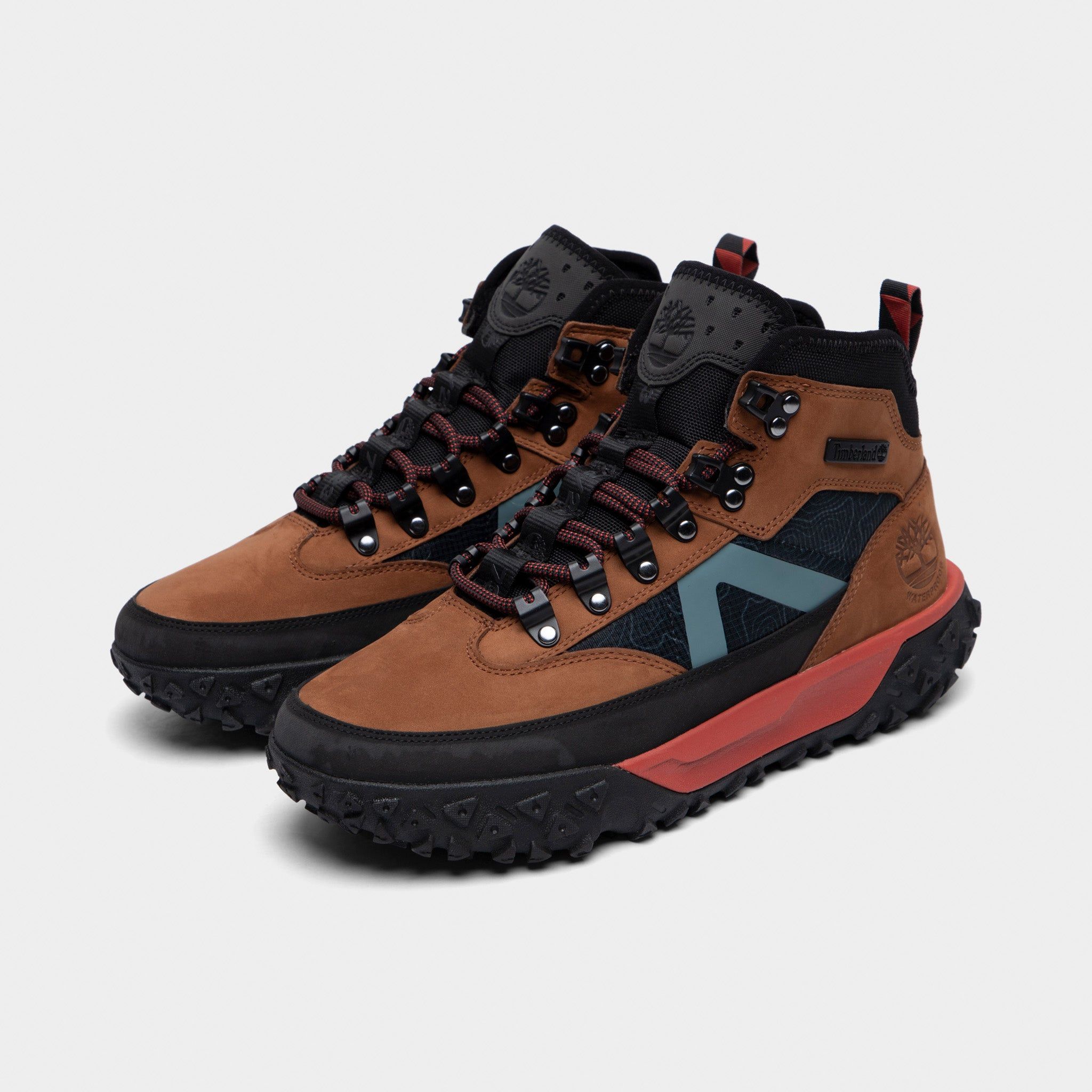 Timberland GreenStride Motion 6 Waterproof Boot / Rust Nubuck sold by JD Sports product image thumbnail 2