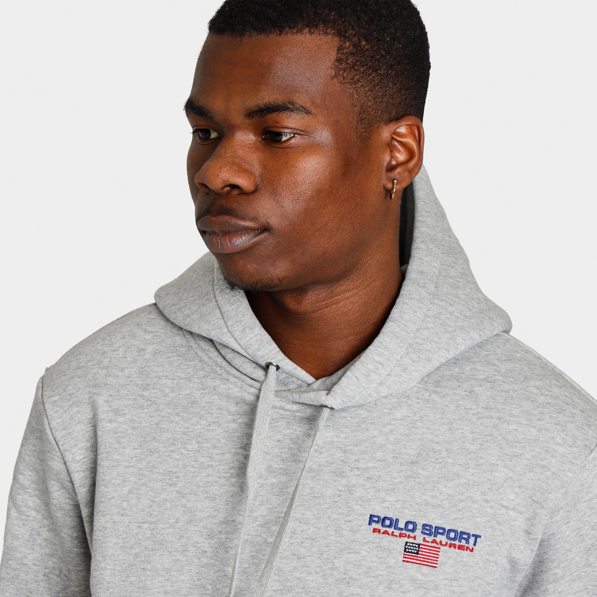 Polo Ralph Lauren Sport Pullover Hoodie Andover Heather / Red sold by JD Sports product image thumbnail 5