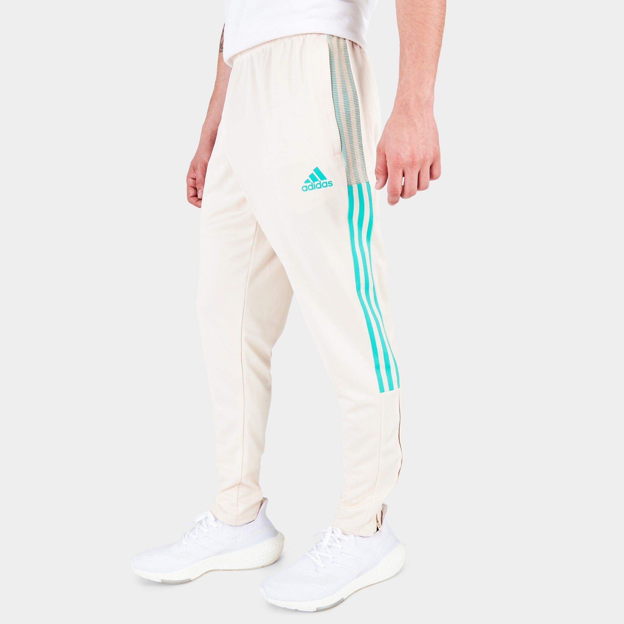 adidas Tiro Track Pants Wonder White / Mint sold by JD Sports
