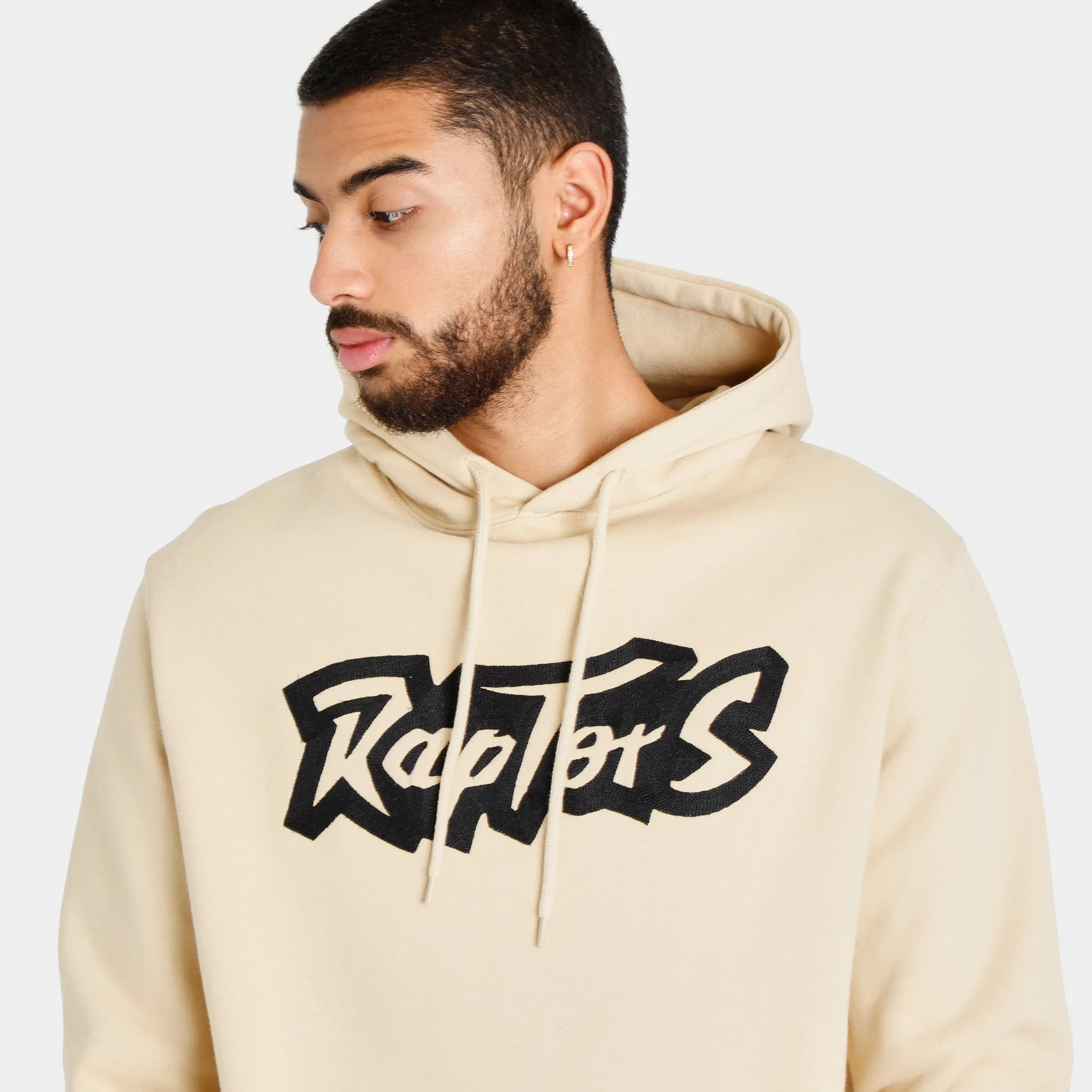 Mitchell & Ness Toronto Raptors Pullover Hoodie Khaki / Black sold by JD Sports product image thumbnail 3