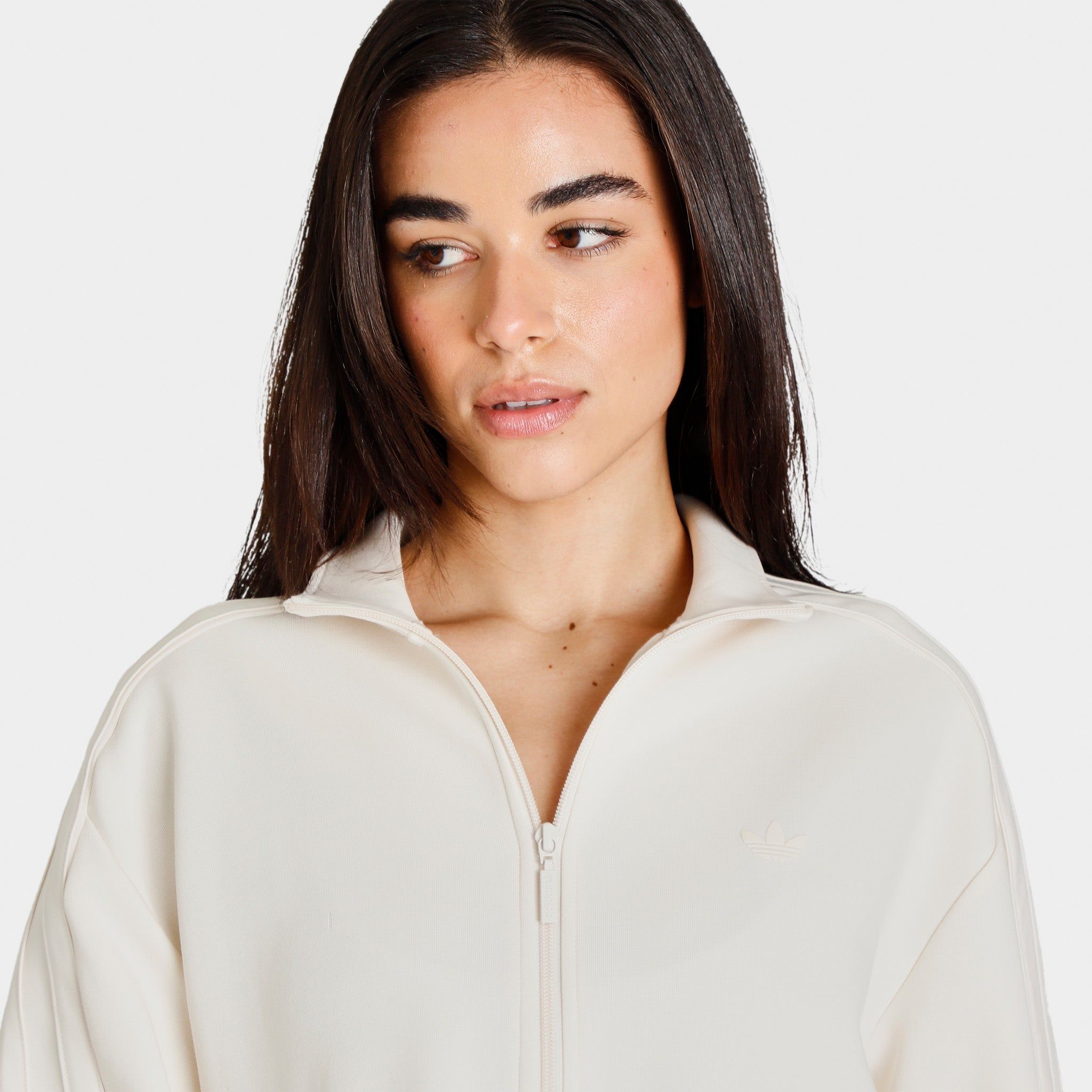 adidas Originals Women’s Adicolor Contempo Chunky Stripes Track Jacket / Wonder White sold by JD Sports product image thumbnail 3