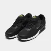Nike Air Max 90 Black / Anthracite - Opti Yellow sold by JD Sports