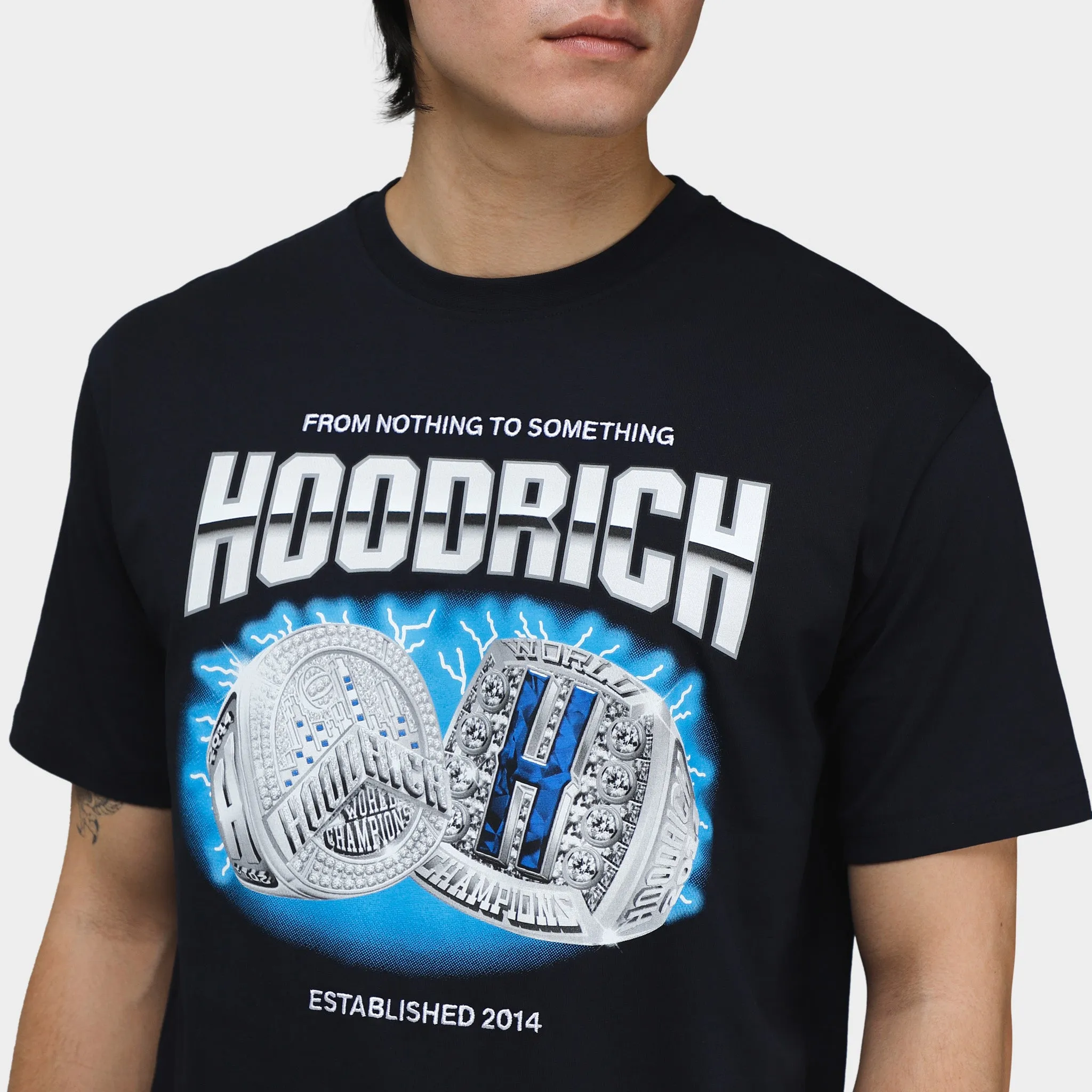 HOODRICH☆レガシー Tシャツ Hoodrich Gothic Kids' T-Shirt Blue HJ02250063