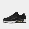 Nike Air Max 90 Black / Anthracite - Opti Yellow sold by JD Sports