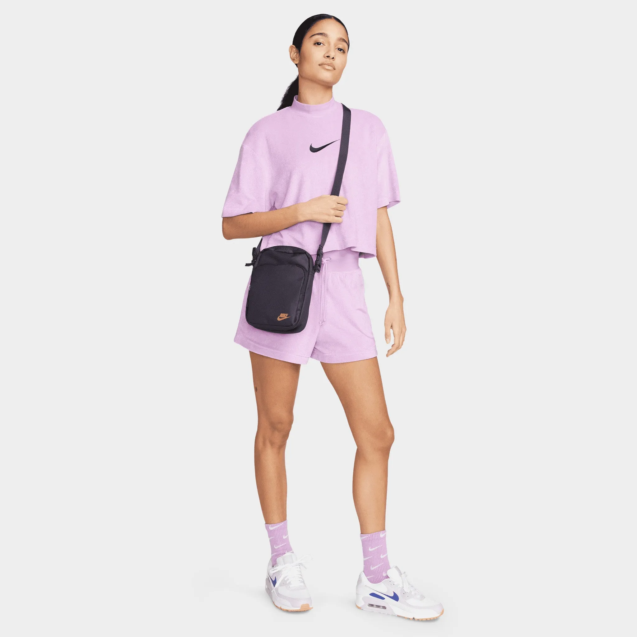Nike Heritage 4L Crossbody Bag Gridiron / Gridiron - Monarch sold by JD Sports product image thumbnail 5