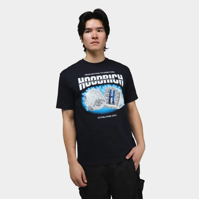 Hoodrich Championship T-shirt Sky Captain / White - Deja Vu Blue sold by JD Sports