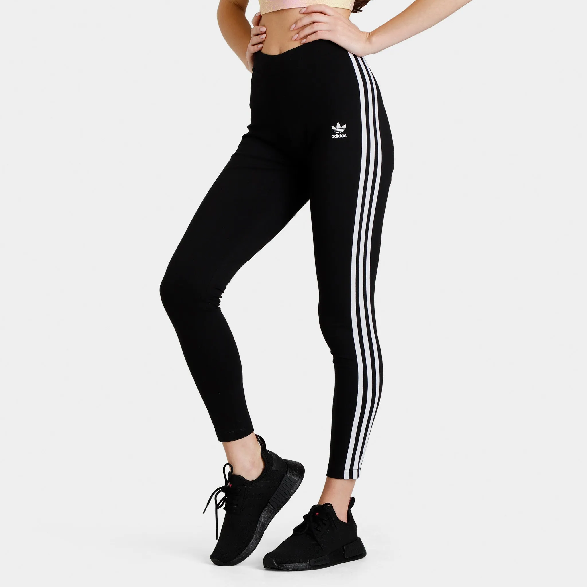 adidas Originals 3 Stripes Tights / Black sold by JD Sports product image thumbnail 4
