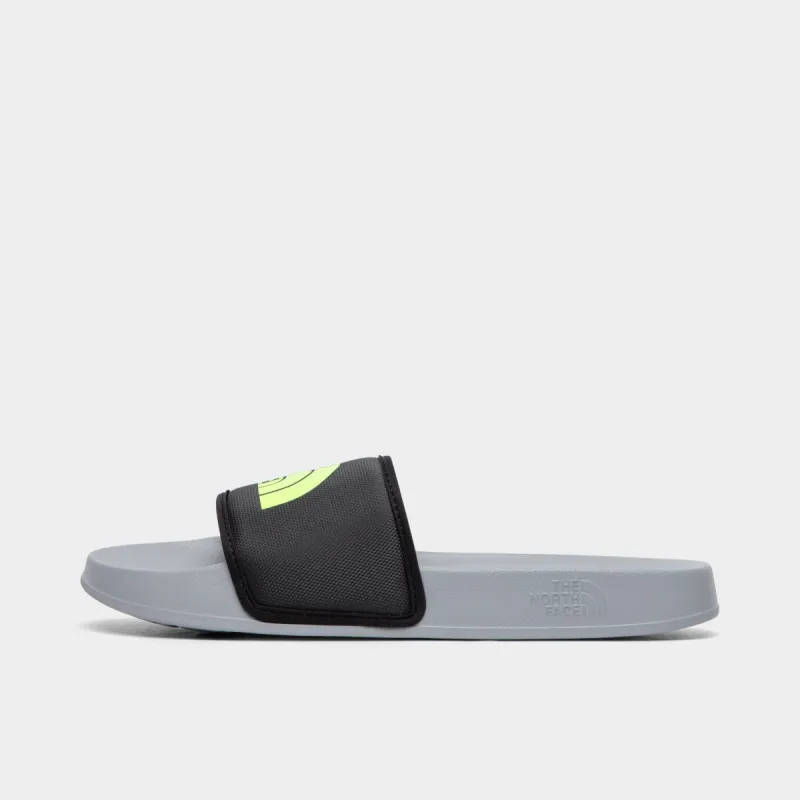 The North Face Base Camp Slide III Meld Grey / LED Yellow sold by JD Sports