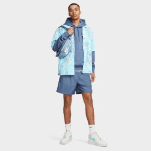 Nike Sportswear Club Fleece Pullover Hoodie Diffused Blue / Diffused Blue - White sold by JD Sports