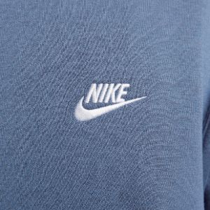 Nike Sportswear Club Fleece Pullover Hoodie Diffused Blue / Diffused Blue - White sold by JD Sports