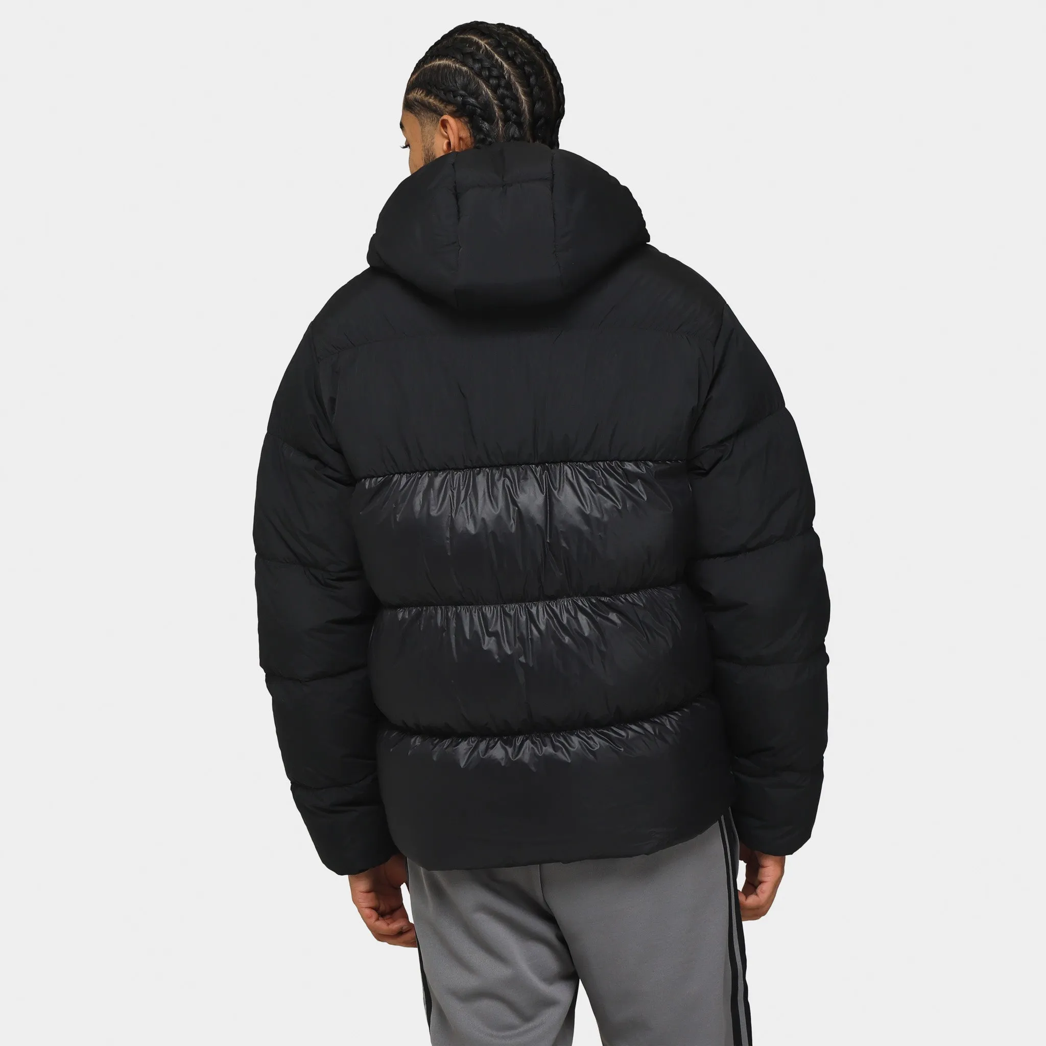 adidas Originals Adicolor Down Regen Hooded Puffer Jacket / Black sold by JD Sports product image thumbnail 2