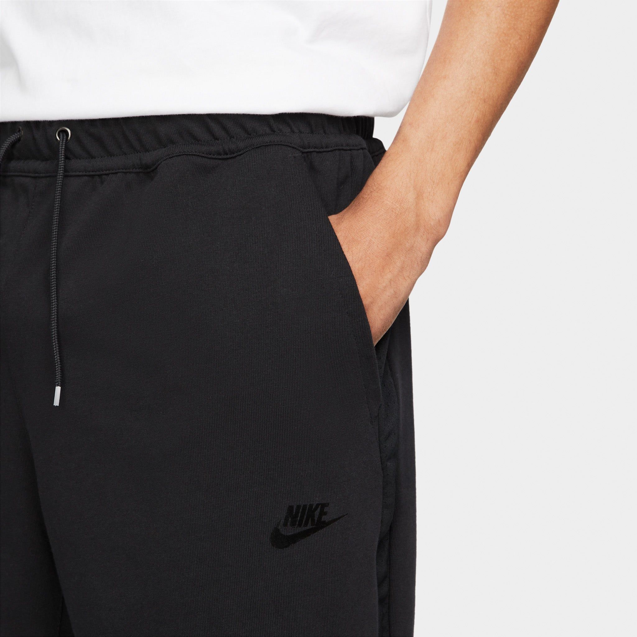 Nike Sportswear Lightweight Knit Shorts Black / Black - Black sold by JD Sports product image thumbnail 5
