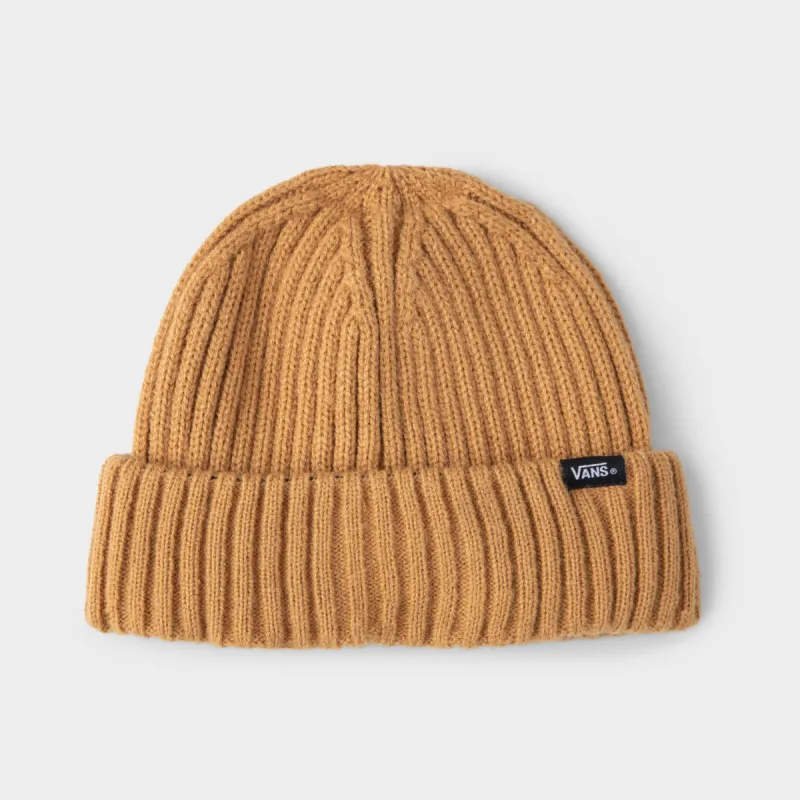 Vans Shallow Cuff Beanie / Bone Brown sold by JD Sports